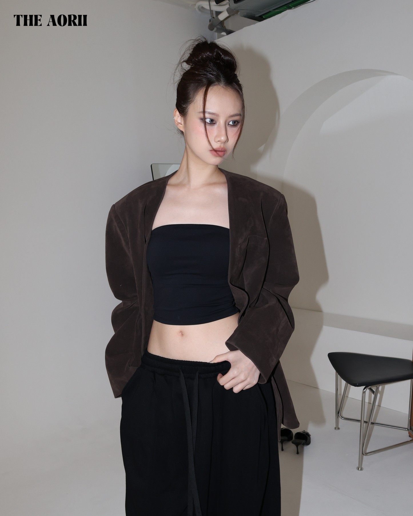 25179 - 平口短版緊身 Bra Top