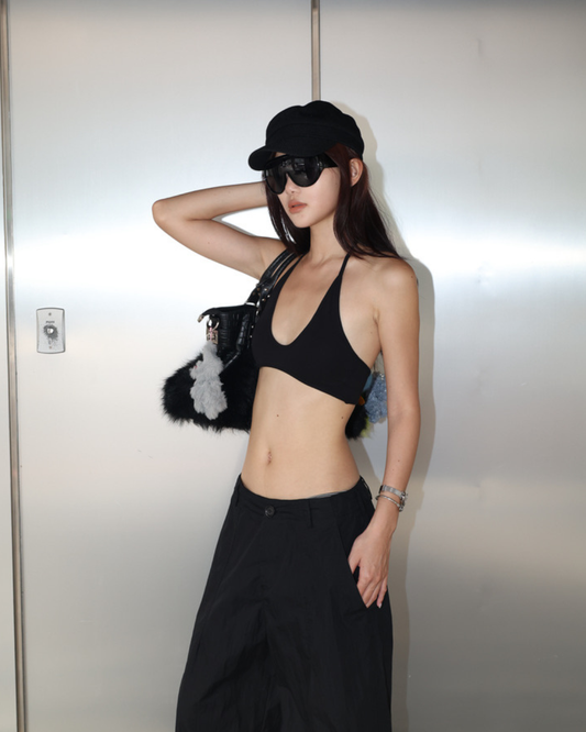 26118 - U領綁帶露背Bra Top