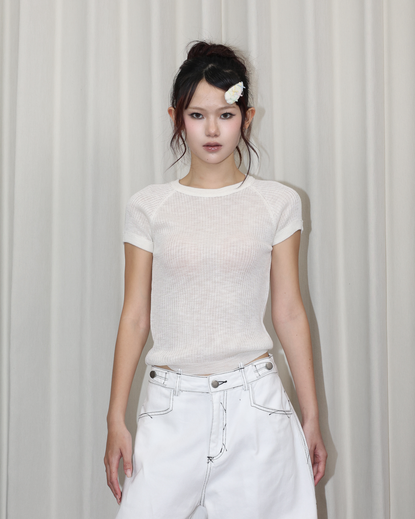 26059 - 針織短袖上衣