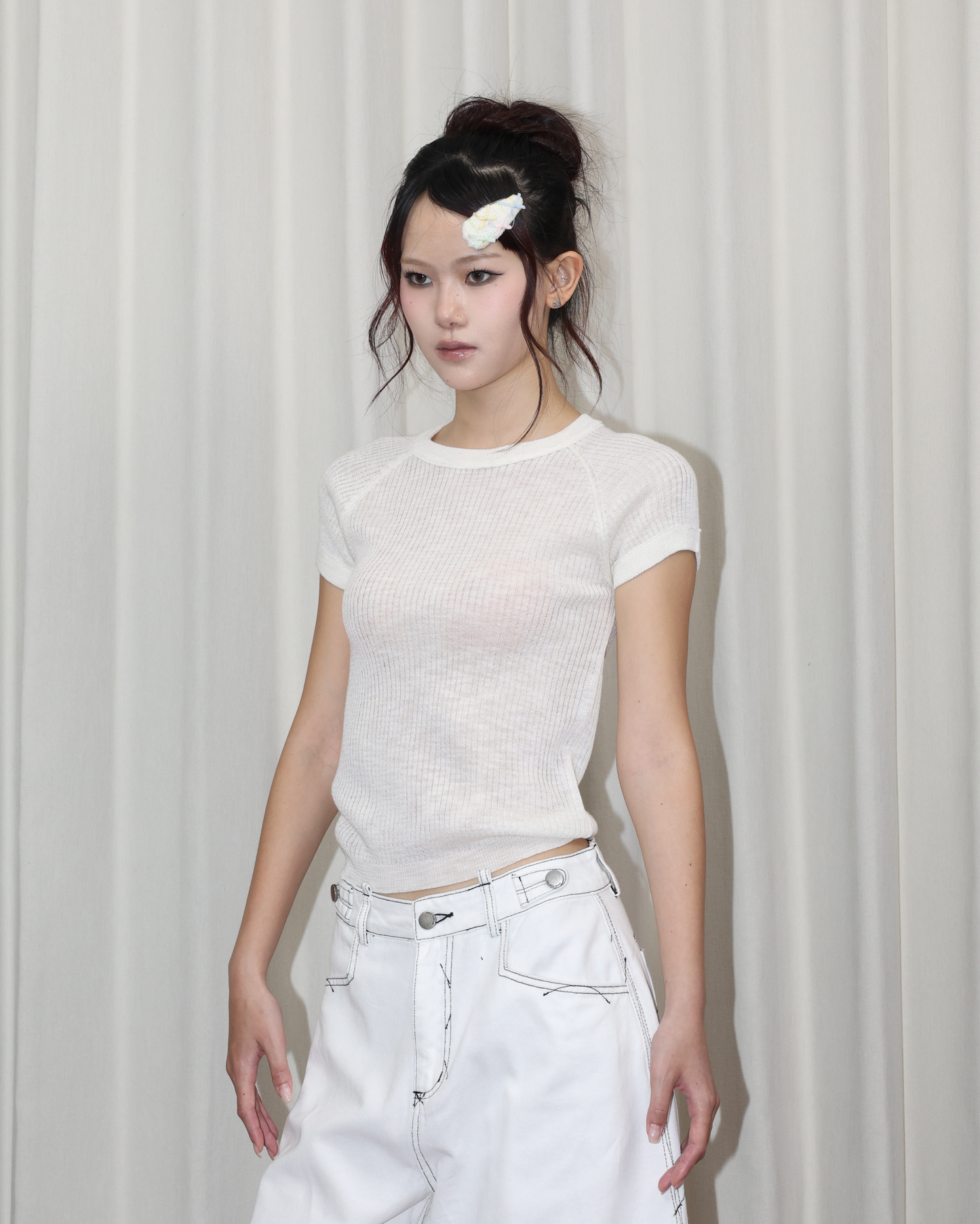 26059 - 針織短袖上衣