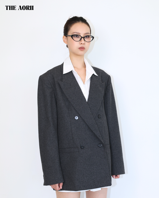 25254 - 毛呢西裝外套