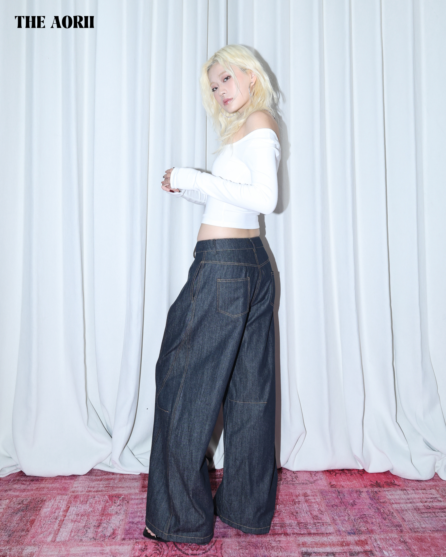 25252 -  原牛彎刀牛仔褲