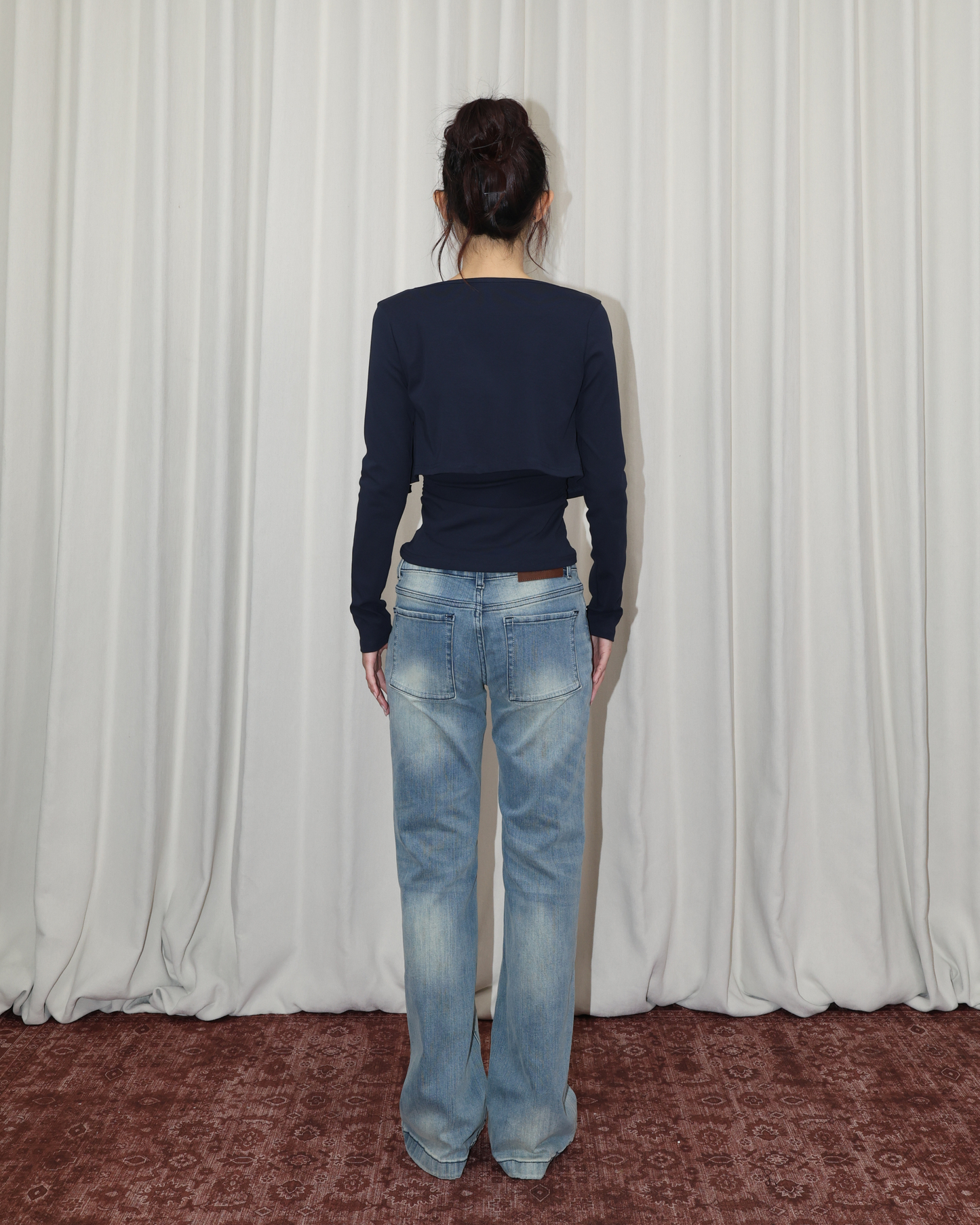 26060 - 蕾絲拼接背心＋排扣小外套